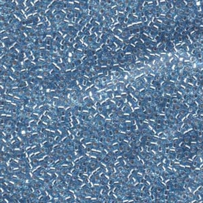 Hovedbilde Perler 44 - Silver lined aqua