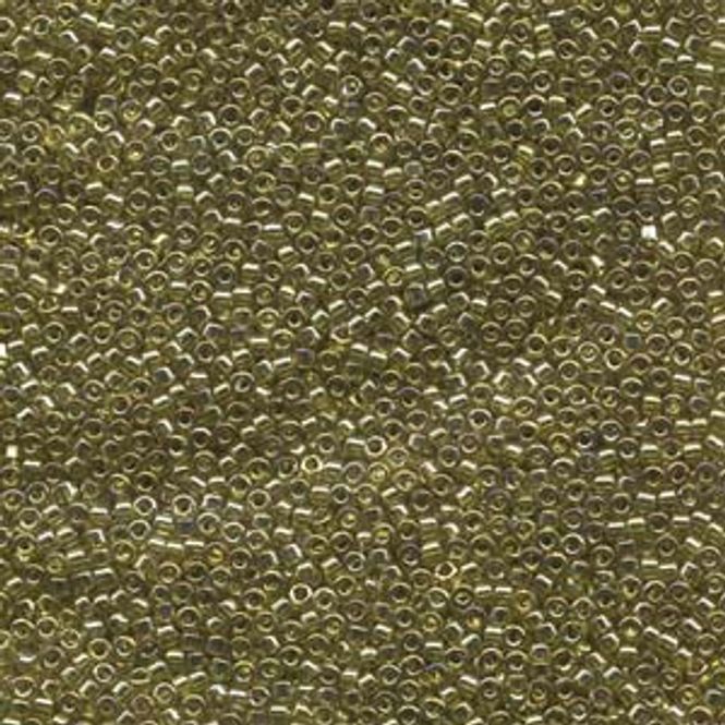 Hovedbilde Perler 124 - Transparent chartreuse luster