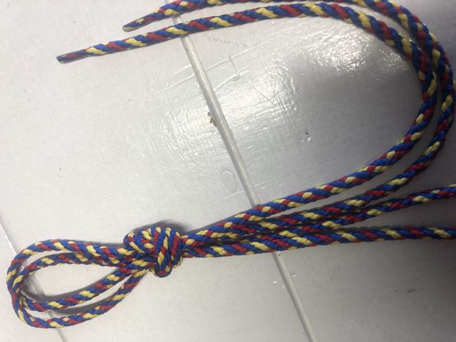 Hovedbilde Skosnøre flerfarget 61 cm