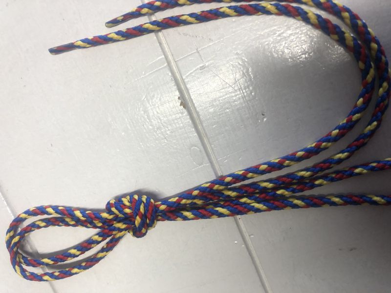 Skosnøre flerfarget 61 cm