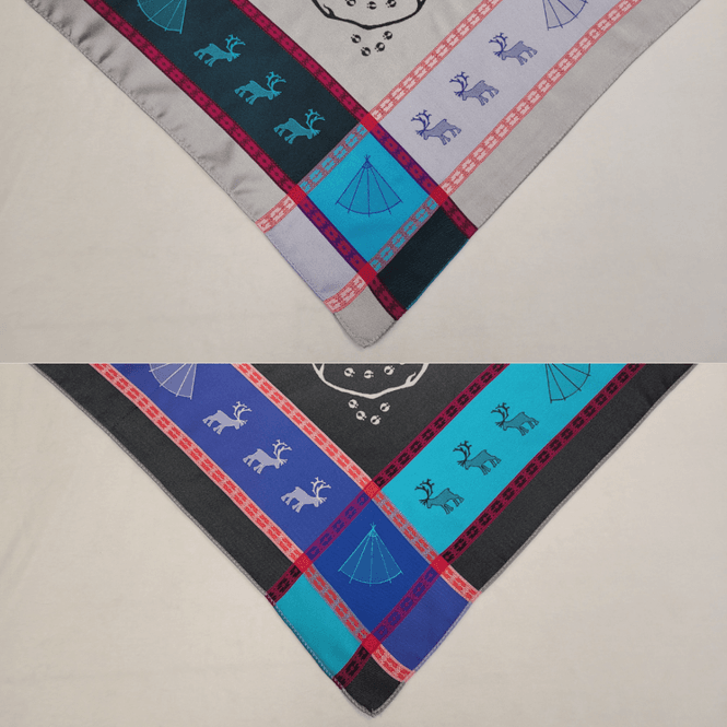 Hovedbilde 2308B  Låavtegelijnie  / Lavvosjal Svart