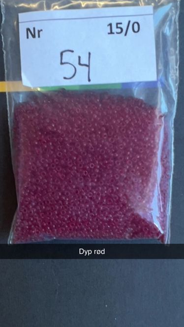 Hovedbilde Mini 54 - dyp rød transparent 