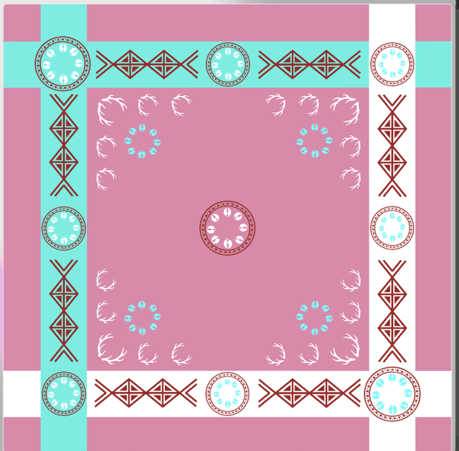 Hovedbilde 1 Lifjell silkesjal Rosa