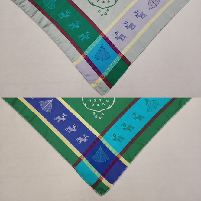 Hovedbilde 2310B  Låavtegelijnie  / Lavvosjal Grønn