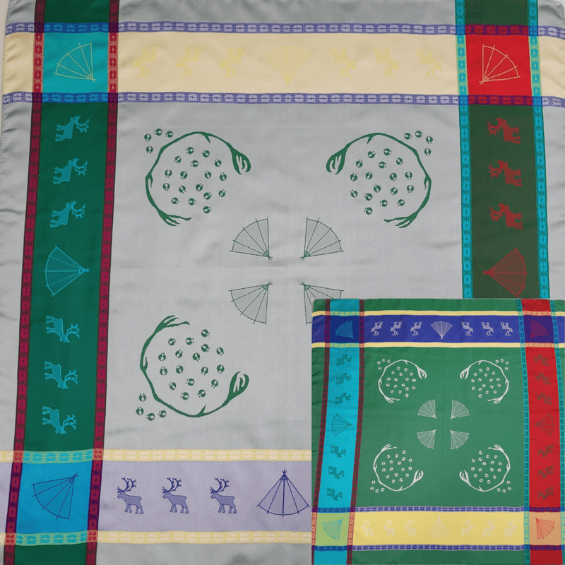 2310  Låavtegelijnie  / Lavvosjal Grønn